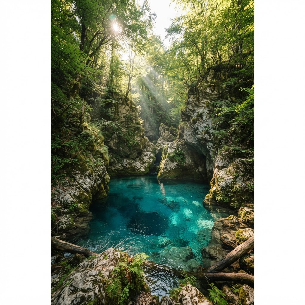 The Blue Eye in Theth National Park