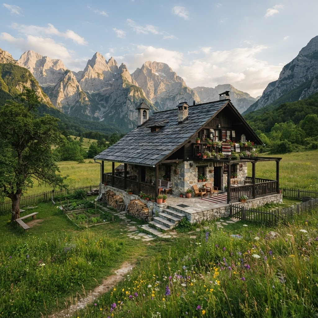 Bujtina Terthorja - Theth in Theth