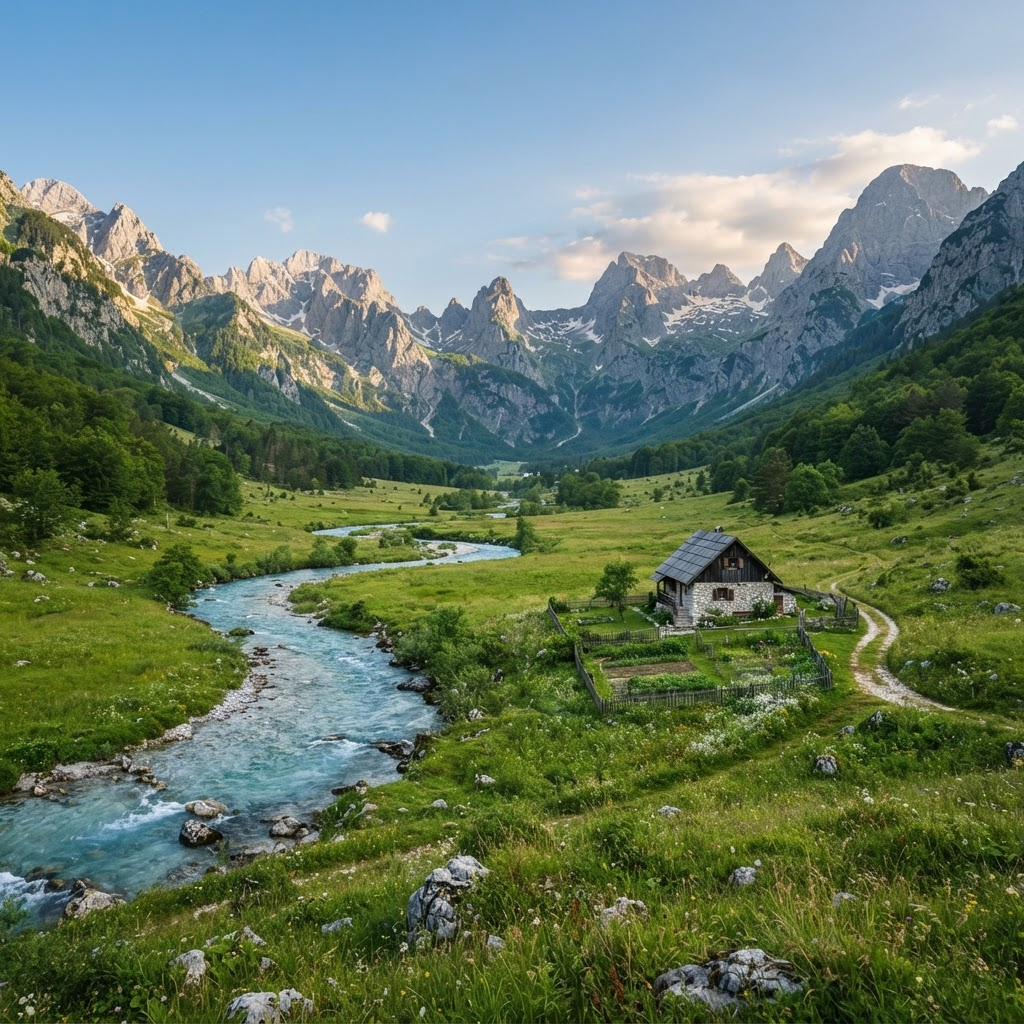 Theth to Valbona Pass